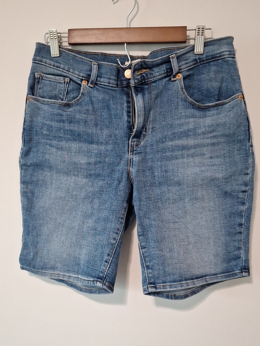 Levi's Light Blue Denim Jean Shorts